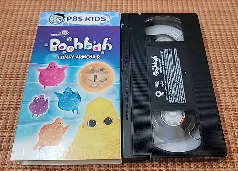 Boohbah Comfy Armchair (VHS Tape, 2004) Ragdoll PBS Kids Cartoon Atoms Show HTF - Image 1 of 4