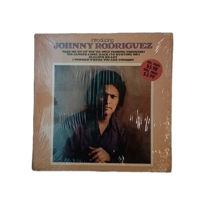 1973 VG++  Introducing Johnny Rodriguez SR-61378 Vinyl LP Shrink Hype Mercury  - Image 1 of 4