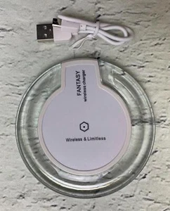 Fast Wireless Charger Clear Pad Universal 5V 1A - Picture 1 of 2