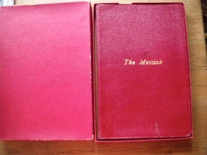 VINTAGE BOXED COPY OF THE MESSIAH G F HANDEL - Picture 1 of 3