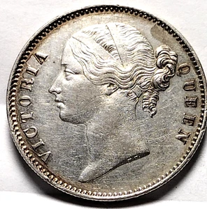 India Británica 1840 Una Rupia Plata 245241 - Imagen 1 de 4