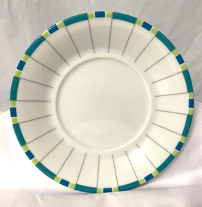 Mikasa Baronet Pattern Saucer Fine China L5562 Multi Color - Picture 1 of 4