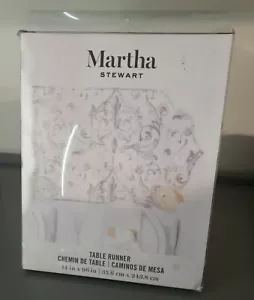 NWT Martha Stewart Chemin De Table-/- Table Runner Reversible 14" x 96" - Picture 1 of 2