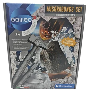 Clementoni Galileo 59309 Set de excavación original meteoritos piedra juguete - Imagen 1 de 12