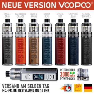 Voopoo Drag S Pro Kit 80W - 3000 mAh Akku E-Zigarette - Premium Starter Set - Bild 1 von 21