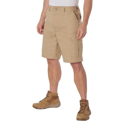 Pantalones Cortos de Carga Tácticos Rothco Rip-Stop BDU Estilo Militar para Hombre Foto 1 de 2