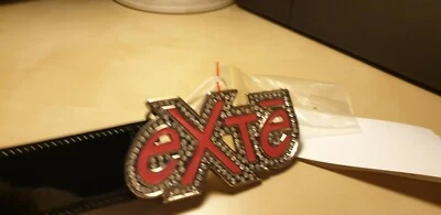 Cintura Originale Exte Introvabile Logo In Vernice - Immagine 1 di 4