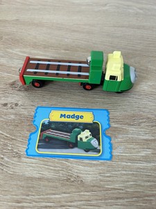 Thomas & Friends LEARNING CURVE TAKE ALONG Madge with card 