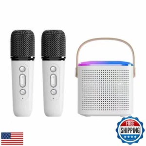 Wireless Bluetooth Karaoke Microphone for All Smartphones, Portable Bluetooth - Picture 1 of 5