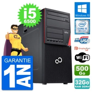 PC tour Fujitsu Esprimo P756 MT i5-6500 RAM 32Go Scheibe 500Go Windows 10 Wifi - Bild 1 von 7