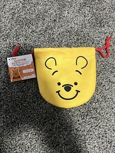 Winnie the Pooh Disney Daiso Soft Plush Drawstring Bag Mini