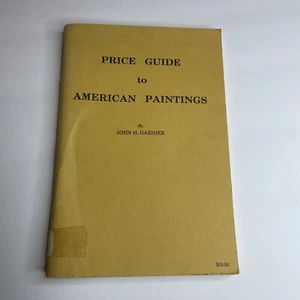 John H Garnier - Price Guide to American Paintings - 1976 Booklet e3 - Imagen 1 de 8
