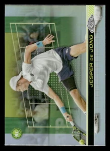 2024 Topps Chrome Tennis JESPER DE JONG REFRACTOR RC #70 - Bild 1 von 2