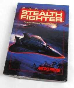 Commodore 64 Disk C64 in confezione originale -- Project Stealth Fighter (Microrpose) -- C64 - Foto 1 di 4