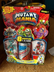 Neu 2014 Moose Toys Mutant Mania Mix & Match Wrestler Rd 1 Actionfiguren 8er-Pack - Bild 1 von 5