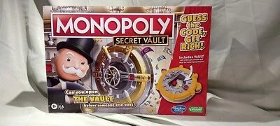 Hasbro Monopoly Secret Vault Board Game Sealed Monopoly Secret Vault Traditional - Image 1 of 4