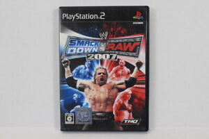 WWE 2007 SmackDown VS RAW PS PlayStation 2 PS2 Japan Import REGION LOCKED CIB
