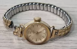 Timex Watch Ladies Flexi Stretch Band Vintage Art Deco Windup Great Britain - Picture 1 of 8
