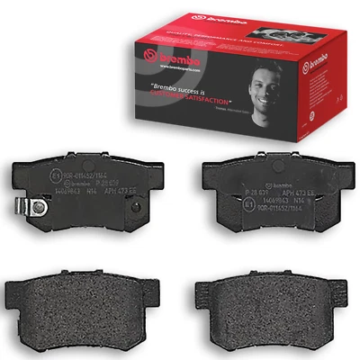 Rear Brake Pad Fits Honda Civic S2000 Brembo P28039 - Image 1 of 4