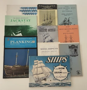 Amazing  Vintage Ship Model Kits And Fittings Marine Models Lot - Picture 1 of 13