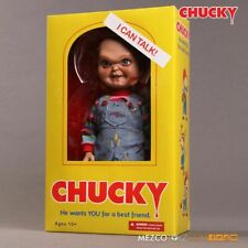 Child's Play - Chucky 15" Good Guy Action Figure With Sound Sneering Doll Mezco