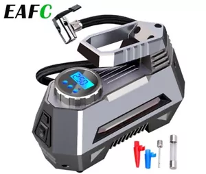 Portable Tire Inflator with Bright Emergency Flashlight (0 Psi 12V DC) - Picture 1 of 9
