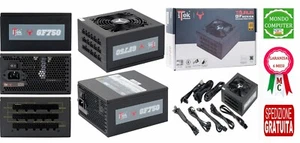 ALIMENTATORE MODULARE COMPUTER ATX 750W ITEK TAURUS ITPSTGF750 80PLUS - Foto 1 di 1