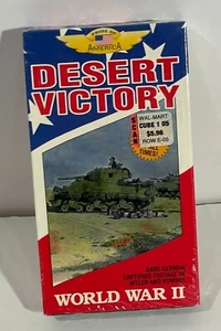 Desert Victory - World War 2 Rare German Footage of Hitler / Rommel (VHS) Sealed - Picture 1 of 2