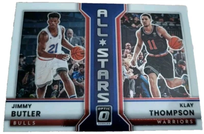 Cartão de basquete 2023 Donruss Optic #16 Jimmy Butler Klay Thompson All Stars (H3 - Imagem 1 de 2