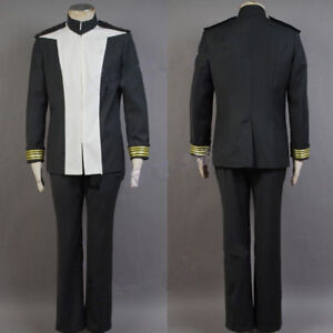 Star Trek Into Darkness Admiral Marcus Uniform Cosplay Costumes tailor-made