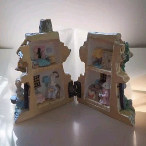 Statuina Cerniera Ceramica Casa Coniglio Vintage Collezionismo Si apre a vista 3x2,5 - Foto 1 di 7