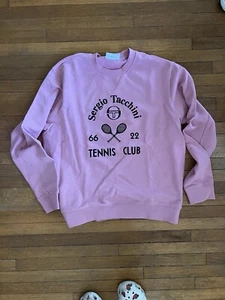 sergio tacchini Tennis Sweatshirt Dusty Pink XL - Picture 1 of 2