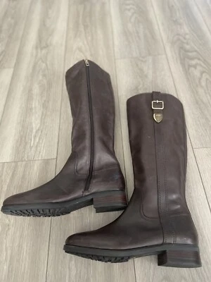 Bota Coach Easton SEMI MATE BECERRO Cuero Marrón TALLA 9,5 Foto 1 de 4