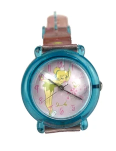 Disney by SII Tinkerbell Pixie Watch with Pink Plastic Flower Band - New Battery - Picture 1 of 4