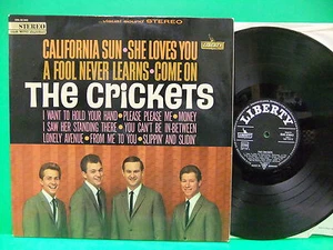 The Crickets California Sun 1964 German Import LP Buddy Holly Liberty SML 83842 - Picture 1 of 4