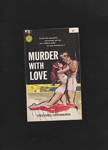 MEDALLA DE ORO VINTAGE DEL REINO UNIDO PB.VECHEL HOWARD.MURDER WITH LOVE #426 - Imagen 1 de 2