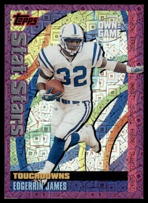 2000 Topps Own the Game #OTG28 Edgerrin James Colts Foto 1 de 2