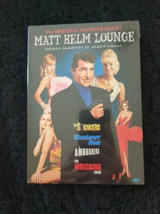 Matt Helm Lounge: Silencers, Murderers' Row, Ambushers, Etc. 4-Film DVD Set NEW - Picture 1 of 5