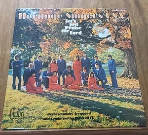 Let us Praise the Lord Heritage Singers Records Vinyl LP 1973 - Picture 1 of 13