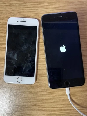 (FAULTY) Bundle X2 Apple iPhone 8/ 6 Plus 64GB W34 DC9 - Image 1 of 4