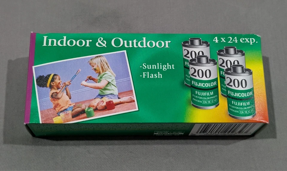 Fujifilm - Color print film 135 (35 mm) ISO 200 24 exposures 4 rolls #15717646