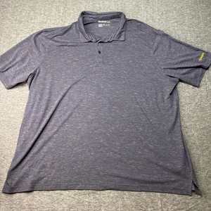 Reebok Golf Polo Shirt Mens 4XL Tall Heather Casual Relaxed Fit Sport Casual - Picture 1 of 6
