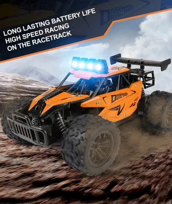 High-Speed Drift Offroad RC Auto – Metallgeländewagen mit LED & Hochleistungsakk - Bild 1 von 4