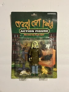Crazy Cat Lady Actionfigur mit 6 Katzen 11377 von Accoutrements Neu - Bild 1 von 8