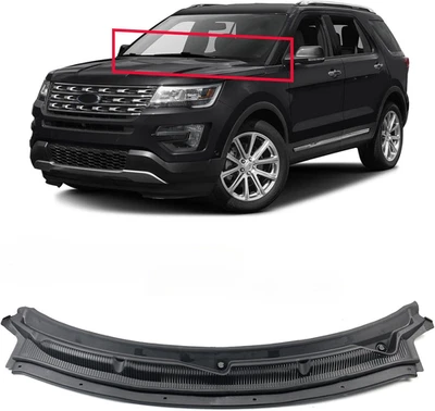Factory- Top Windshield Cowl Grille For Ford Explorer 2011-2019 BB5Z78022A68AA - Image 1 of 4
