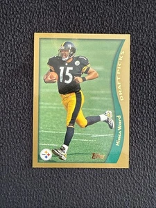 Tarjeta de radiocontrol Topps Football Hines Ward Rookie 1998 #341 - Imagen 1 de 2