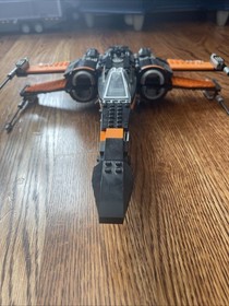 Lego Star Ward Poe Cameron X Wing 99% Complete No Minifigures