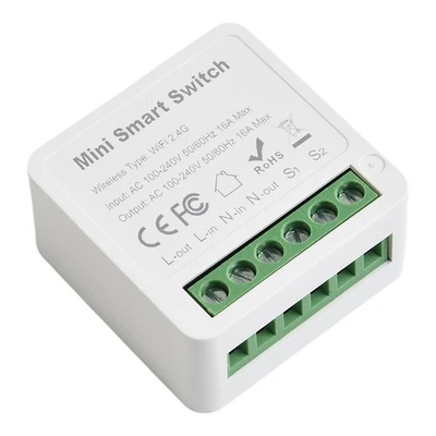 Smart Mini PassThrough Concealed Box Switch for Traditional Wall Switch Boxes - Image 1 of 4