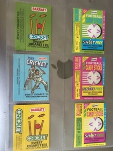 BARRETT SÜSSE CANDY STICKS PAKET X 6 HERVORRAGENDE WERBEKARTEN SAMMLER 17 - Bild 1 von 2