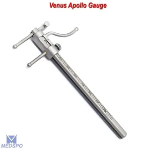Regla dental VDO implante Venus Apollo calibre implante instrumentos de prostodoncia - Imagen 1 de 5